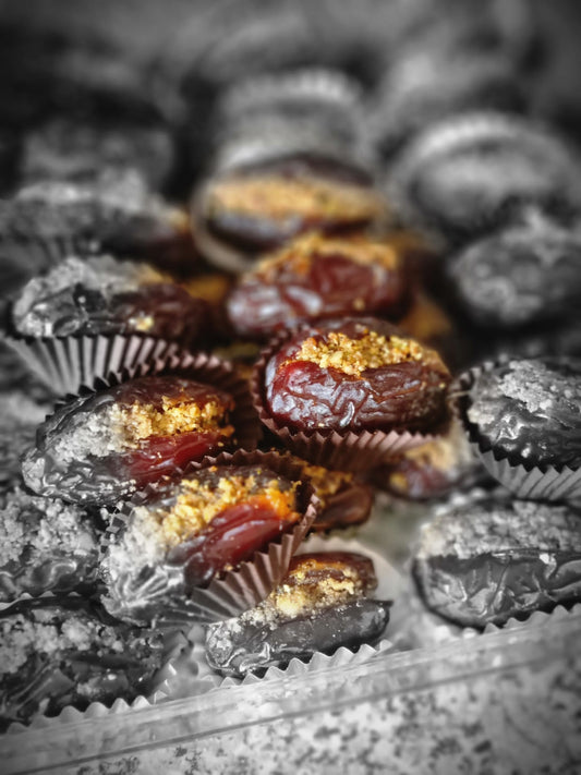 10 Delicious Panjeeri Stuffed Dates Panjeeri Stuffed Dates are a delicious and nutritious Indian sweet dates stuffed with a mixture of nuts, seeds, and spices.