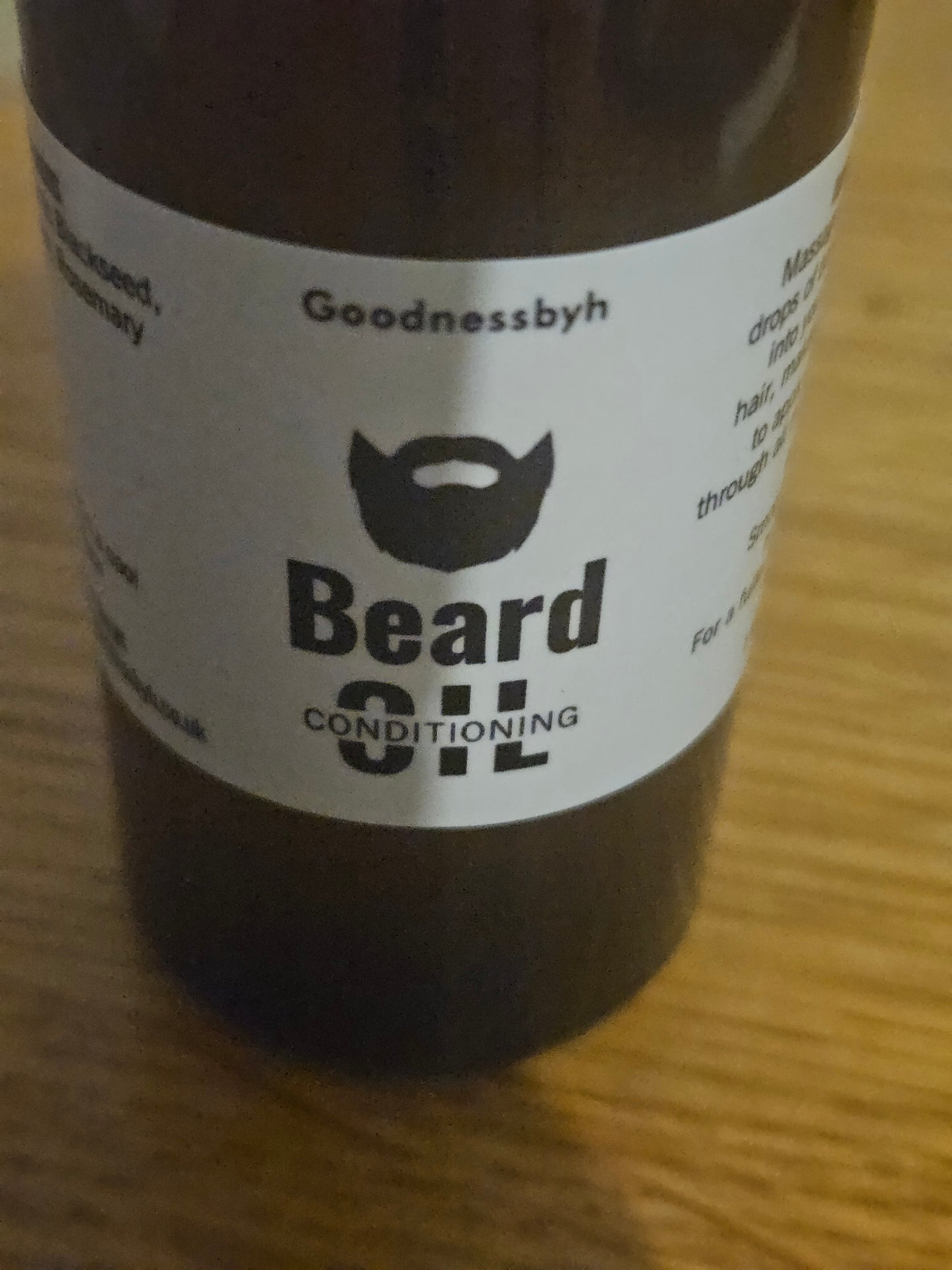 Goodnessbyh Beard oil