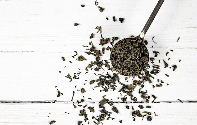 Special Gunpowder Green Loose Leaf Tea 200g Experience the freshest taste, aroma, organic loose leaf green teas. Sold in resealable pouches to preserve flavour